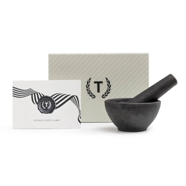 Tings Giftcard + mortel i gjutjärn