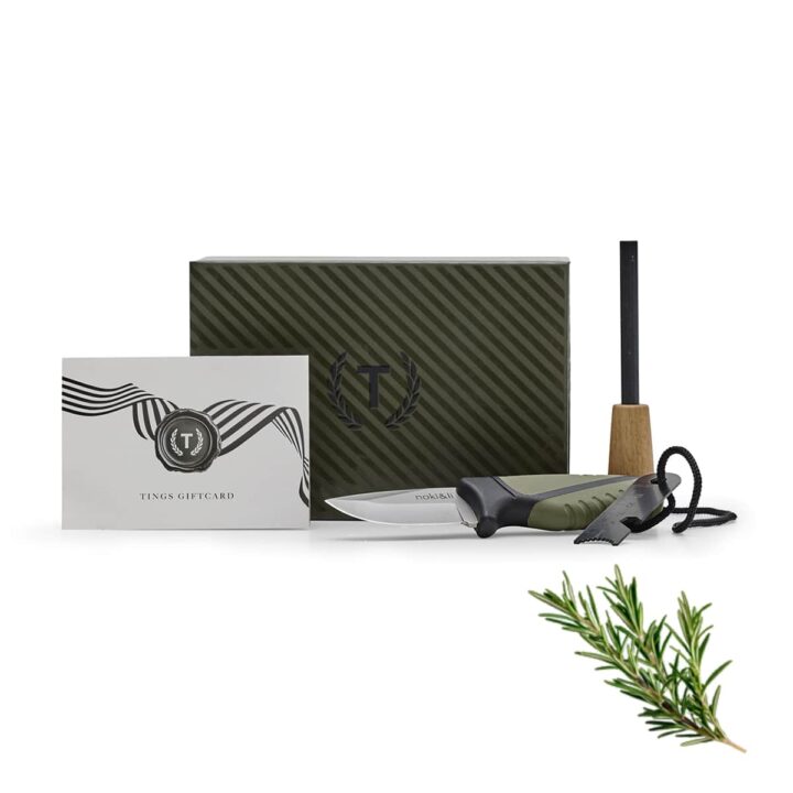 Tings Giftcard med ett outdoorset